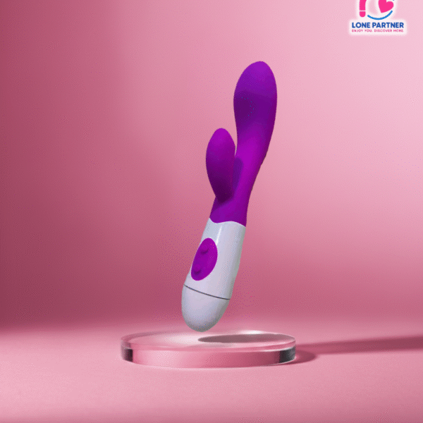 Compact Dual-Ear Rabbit Vibrator – Soft Silicone, Quiet Motor, Travel-Friendly Personal Wellness Massager